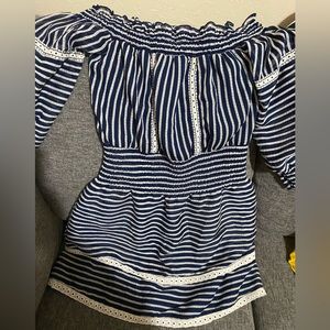 Parker navy dress